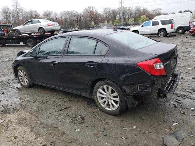 Photo 2 from auction – 2012 HONDA CIVIC EXL with VIN 19XFB2F92CE312130