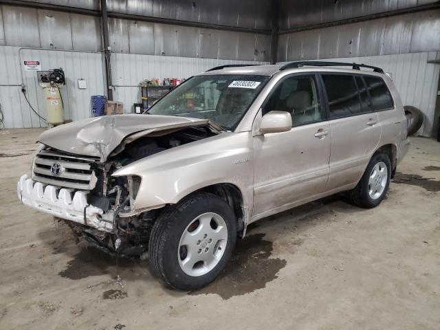 TOYOTA HIGHLANDER 2004 with VIN JTEEP21A740057737 - Photo from auction
