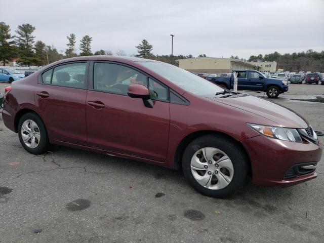 Photo 4 from auction – 2013 HONDA CIVIC LX with VIN 2HGFB2F5XDH584090