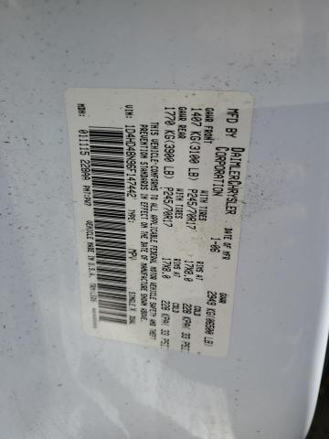 Photo 14 from auction – 2006 DODGE DURANGO SL with VIN 1D4HD48N96F147442