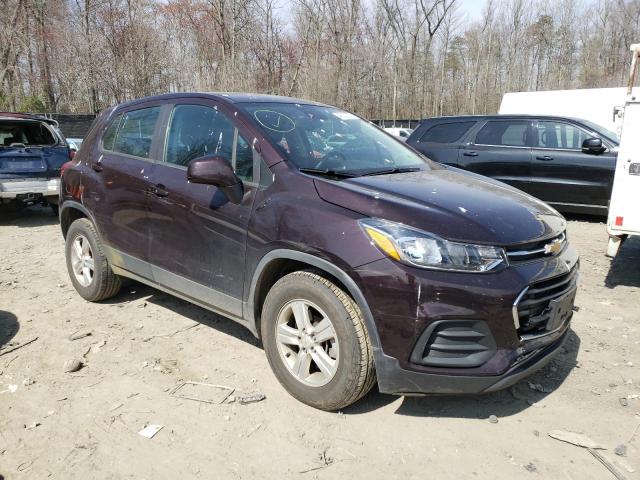 Photo 4 from auction – 2020 CHEVROLET TRAX LS with VIN KL7CJNSB8LB345322