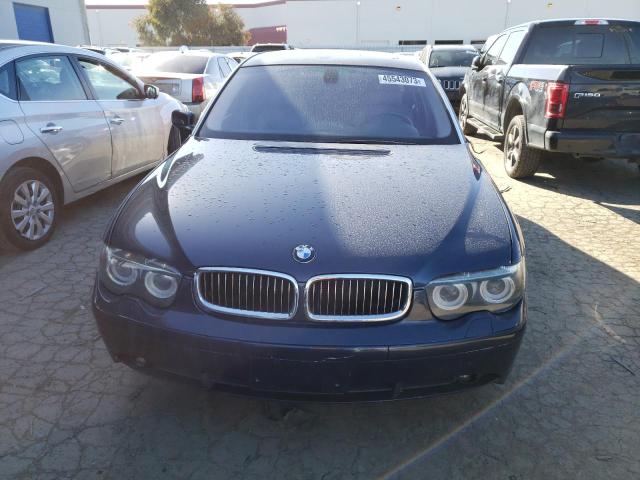 Photo 5 from auction – 2005 BMW 745 LI with VIN WBAGN63515DS56204