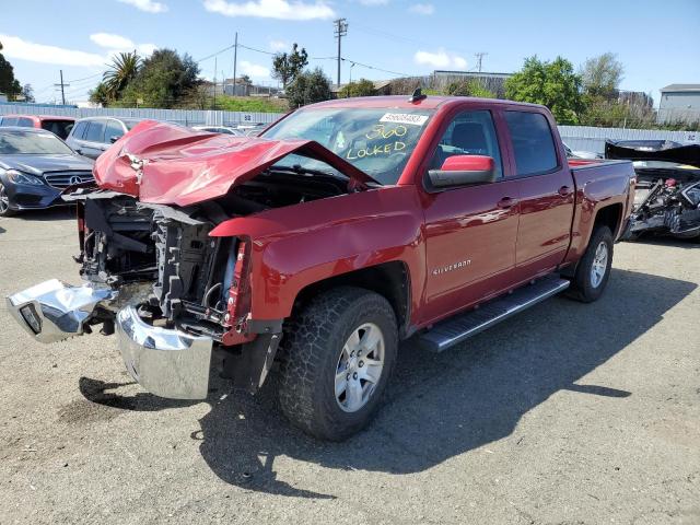 CHEVROLET SILVERADO 2018 with VIN 3GCUKREC8JG243734 - Photo from auction