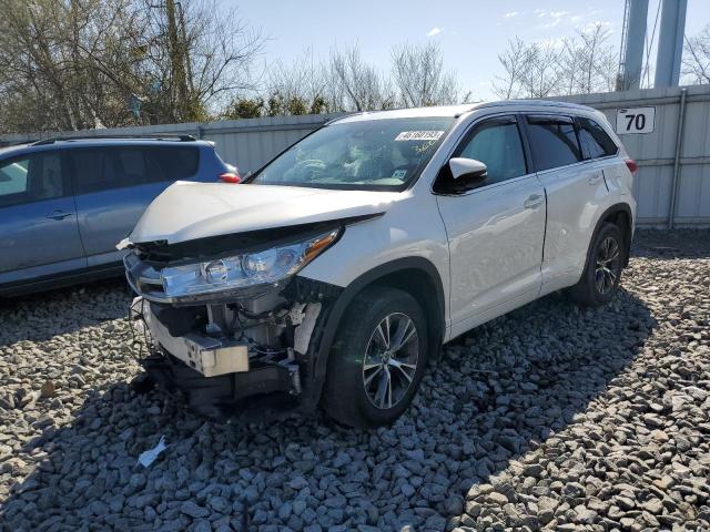 TOYOTA HIGHLANDER 2018 with VIN 5TDJZRFH9JS560142 - Photo from auction