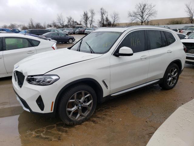 BMW X3 XDRIVE3 2022 with VIN 5UX53DP09N9L21742 - Photo from auction