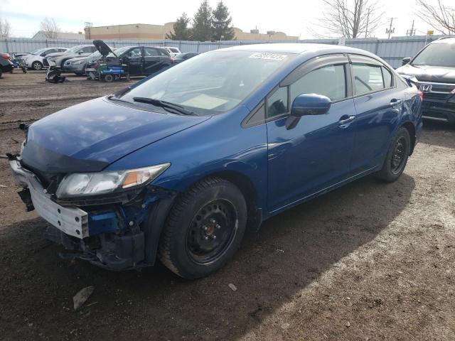Photo 1 from auction – 2014 HONDA CIVIC LX with VIN 2HGFB2F48EH047288
