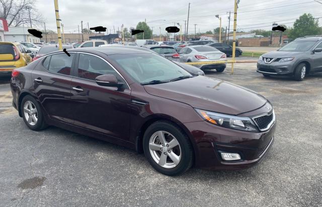 KIA OPTIMA LX 2014 with VIN 5XXGM4A78EG336829 - Photo from auction