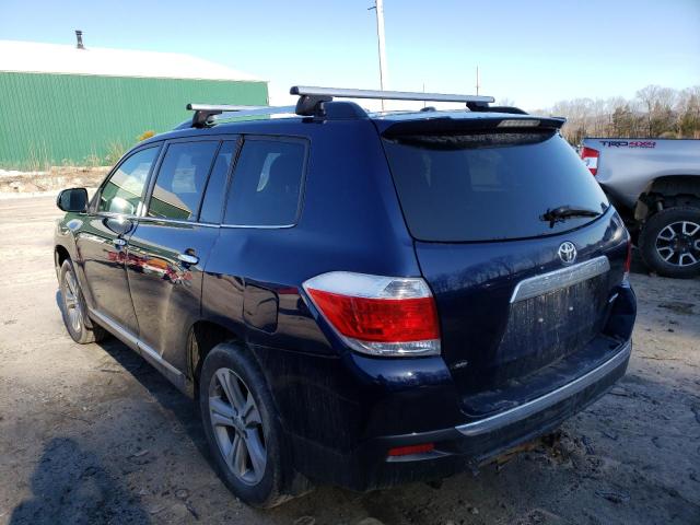 Photo 2 from auction – 2013 TOYOTA HIGHLANDER with VIN 5TDDK3EH8DS233414