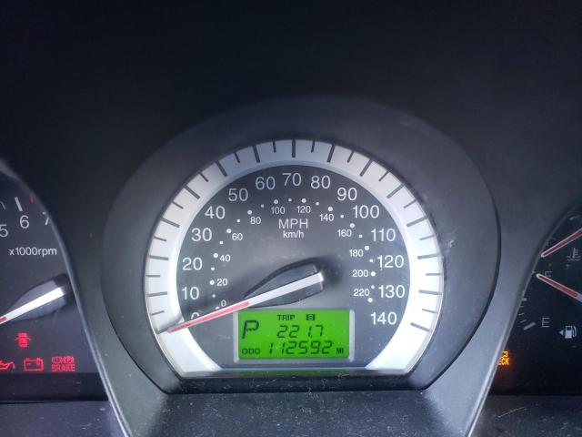 Photo 9 from auction – 2007 KIA SPECTRA EX with VIN KNAFE121575377506