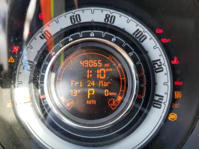 Photo 9 from auction – 2014 FIAT 500 LOUNGE with VIN 3C3CFFCR7ET208755