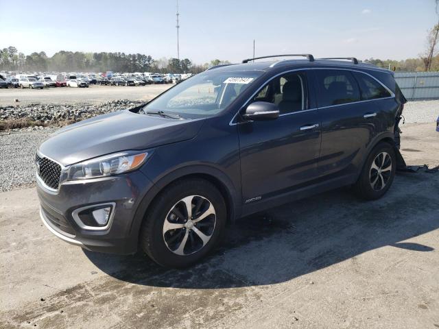 KIA SORENTO EX 2017 with VIN 5XYPHDA58HG312646 - Photo from auction