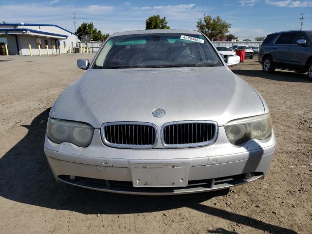 Photo 5 from auction – 2004 BMW 745 I with VIN WBAGL63414DP69979
