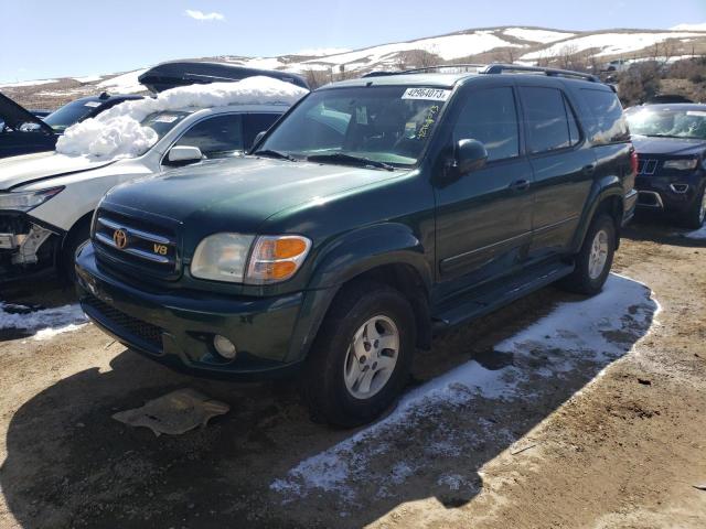 TOYOTA SEQUOIA LI 2002 with VIN 5TDBT48A42S119061 - Photo from auction