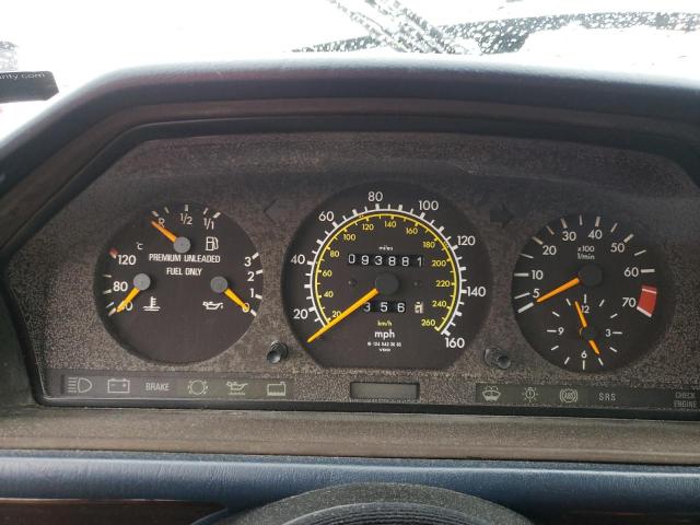 Photo 9 from auction – 1995 MERCEDES-BENZ E 320 with VIN WDBEA66E1SC278009