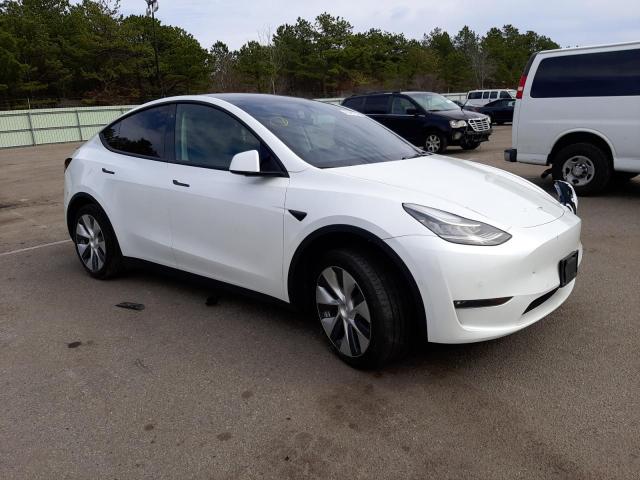 Photo 4 from auction – 2021 TESLA MODEL Y with VIN 5YJYGDEE4MF118571