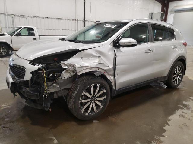 KIA SPORTAGE E 2019 with VIN KNDPNCAC7K7583235 - Photo from auction