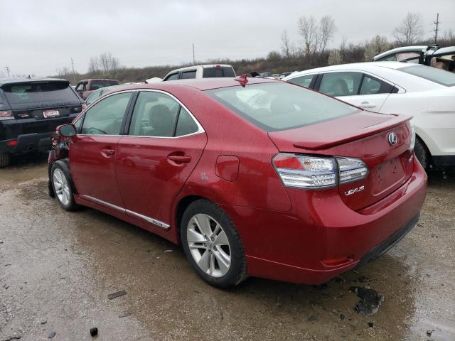 Photo 2 from auction – 2010 LEXUS HS 250H with VIN JTHBB1BA8A2010116