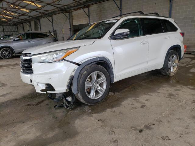 TOYOTA HIGHLANDER 2016 with VIN 5TDYKRFH3GS121305 - Photo from auction
