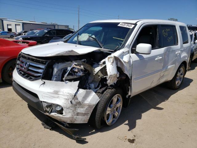 HONDA PILOT EXL 2015 with VIN 5FNYF3H51FB001641 - Photo from auction