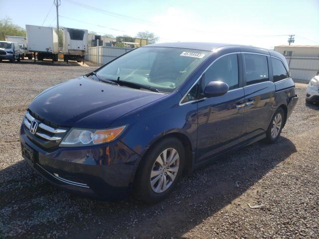 HONDA ODYSSEY EX 2015 with VIN 5FNRL5H44FB046170 - Photo from auction