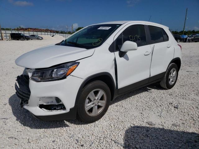 CHEVROLET TRAX LS 2022 with VIN KL7CJNSM9NB507897 - Photo from auction