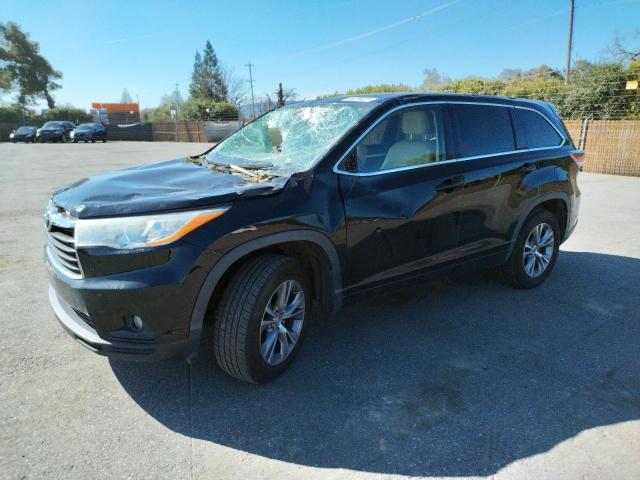 TOYOTA HIGHLANDER 2014 with VIN 5TDZKRFH7ES030751 - Photo from auction