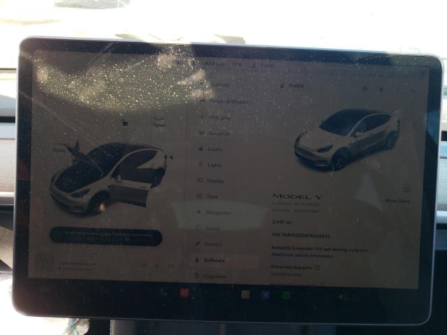Photo 9 from auction – 2023 TESLA MODEL Y with VIN 7SAYGDEE8PA034533