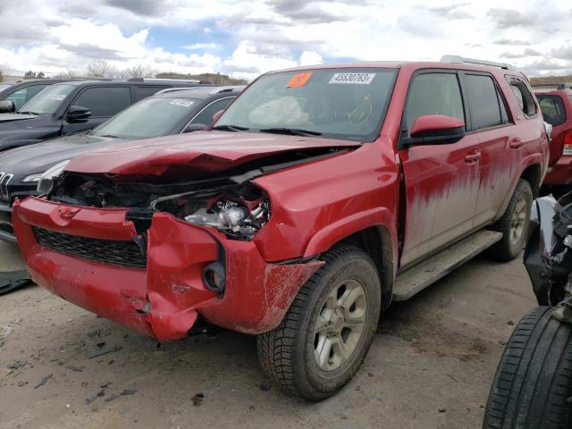 TOYOTA 4RUNNER SR 2017 with VIN JTEBU5JR2H5427343 - Photo from auction