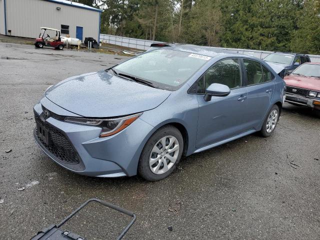 TOYOTA COROLLA LE 2021 with VIN JTDEPMAE0MJ171978 - Photo from auction