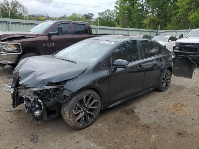 TOYOTA COROLLA SE 2021 with VIN JTDS4MCE2MJ058445 - Photo from auction