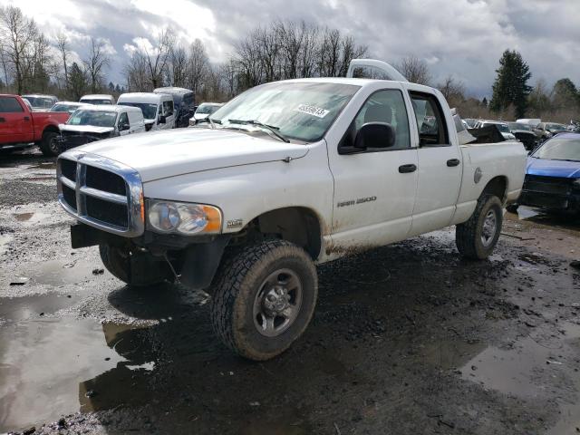 DODGE RAM 2500 S 2005 with VIN 1D7KS28D45J576588 - Photo from auction