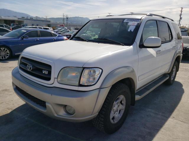 TOYOTA SEQUOIA SR 2002 with VIN 5TDBT44A42S123228 - Photo from auction