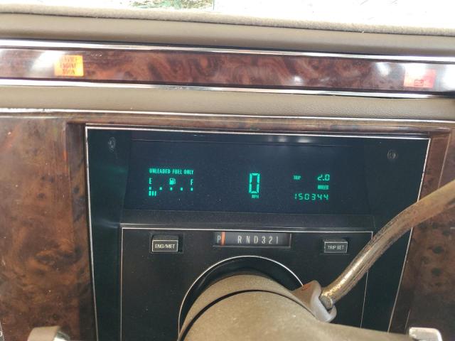 Photo 9 from auction – 1991 CADILLAC BROUGHAM with VIN 1G6DW54E2MR720309