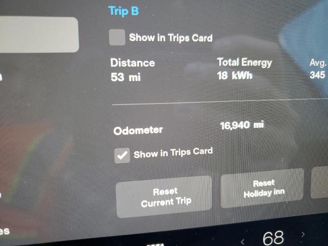 Photo 9 from auction – 2022 TESLA MODEL Y with VIN 7SAYGDEE0NF385758