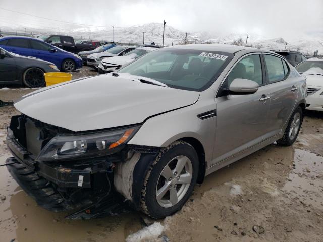 KIA OPTIMA LX 2015 with VIN 5XXGM4A73FG362742 - Photo from auction