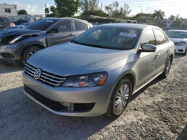 VOLKSWAGEN PASSAT S 2014 with VIN 1VWAT7A38EC082608 - Photo from auction