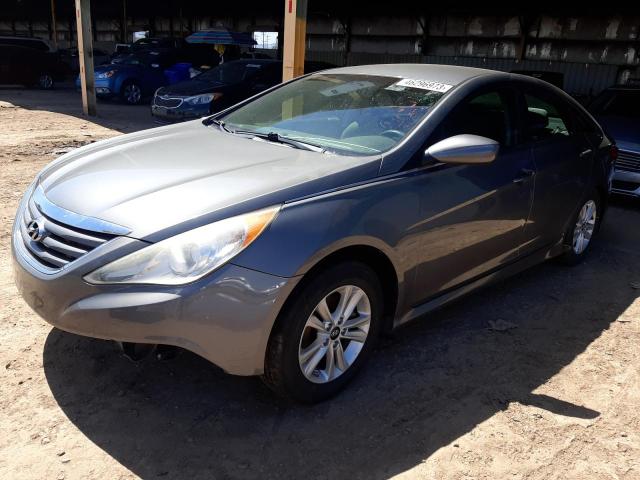 HYUNDAI SONATA GLS 2014 with VIN 5NPEB4AC2EH874134 - Photo from auction