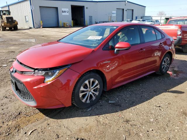 Photo 1 from auction – 2021 TOYOTA COROLLA LE with VIN JTDEAMDE2MJ019214