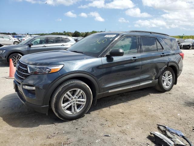 FORD EXPLORER X 2022 with VIN 1FMSK7DH5NGB45430 - Photo from auction