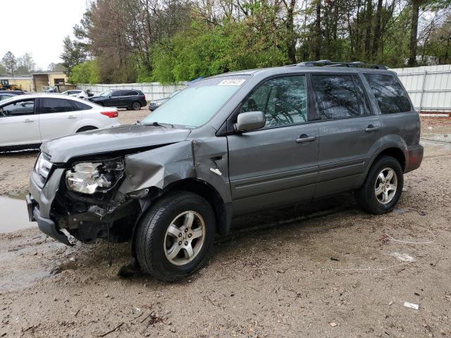 HONDA PILOT EXL 2007 with VIN 5FNYF18587B003666 - Photo from auction