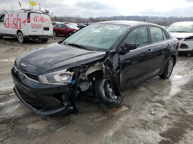 KIA RIO LX 2022 with VIN 3KPA24AD3NE453034 - Photo from auction