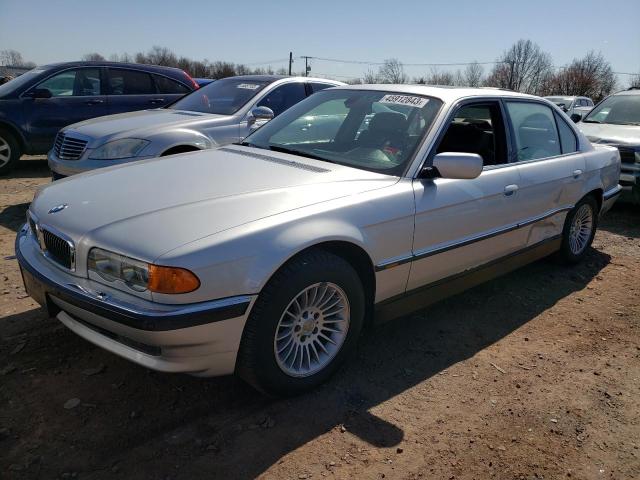 BMW 750 IL 2000 with VIN WBAGJ0343YDD73550 - Photo from auction