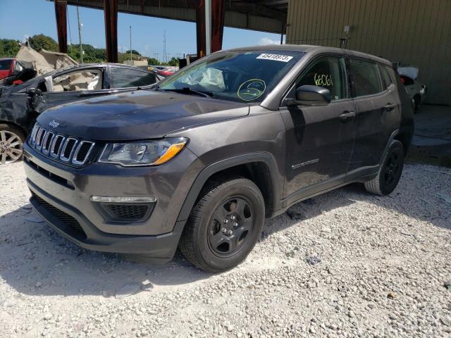 JEEP COMPASS SP 2018 with VIN 3C4NJCAB1JT335230 - Photo from auction