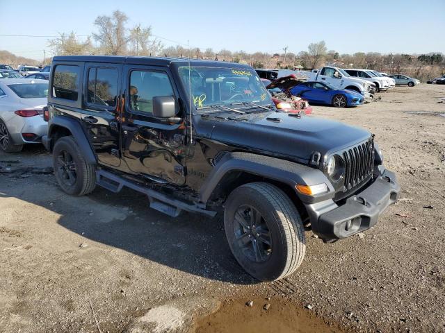 Photo 4 from auction – 2022 JEEP WRANGLER U with VIN 1C4HJXDG3NW124641