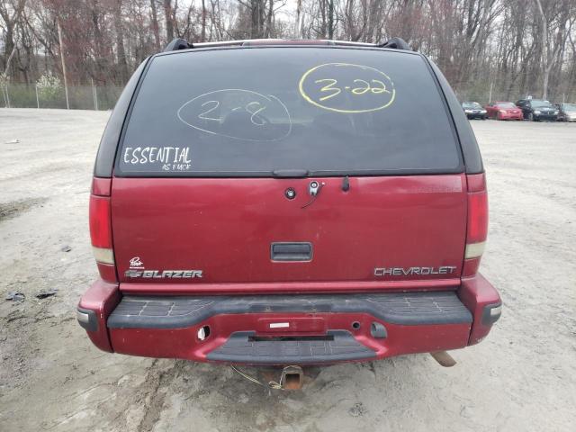 Photo 6 from auction – 1998 CHEVROLET BLAZER with VIN 1GNDT13W4W2298409