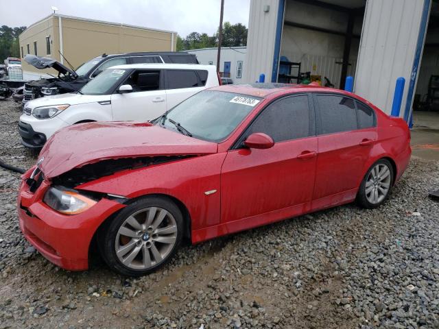 BMW 328 I 2008 with VIN WBAVA37558NL54033 - Photo from auction