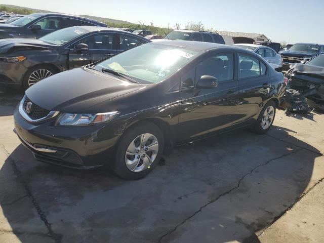 HONDA CIVIC LX 2013 with VIN 2HGFB2F55DH589469 - Photo from auction