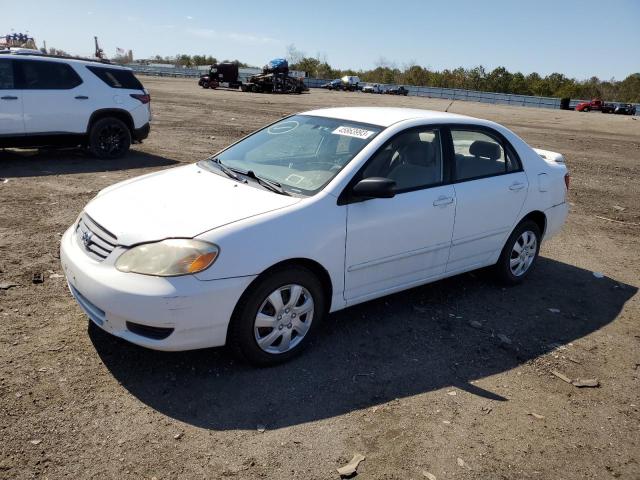 TOYOTA COROLLA CE 2003 with VIN 2T1BR38E03C120102 - Photo from auction