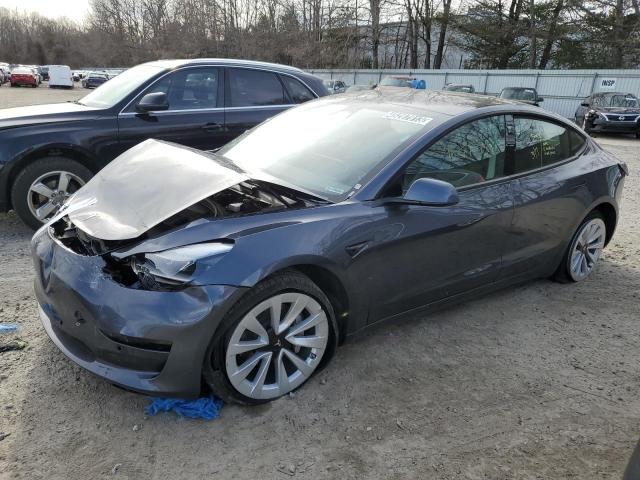 TESLA MODEL 3 2022 with VIN 5YJ3E1EA4NF187807 - Photo from auction