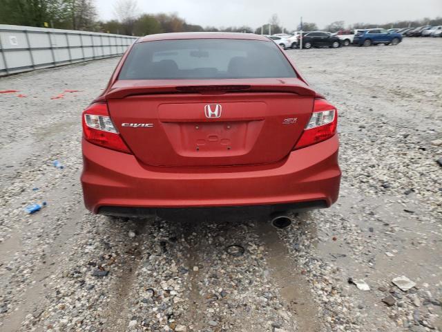 Photo 6 from auction – 2012 HONDA CIVIC SI with VIN 2HGFB6E50CH705118